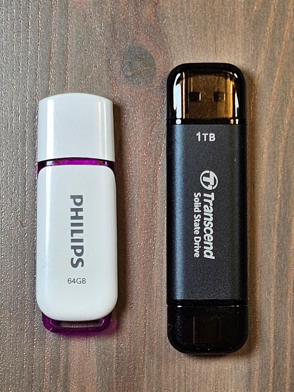 TRANSCEND ESD310S 1To External SSD USB 10Gbps Type C/A Silver