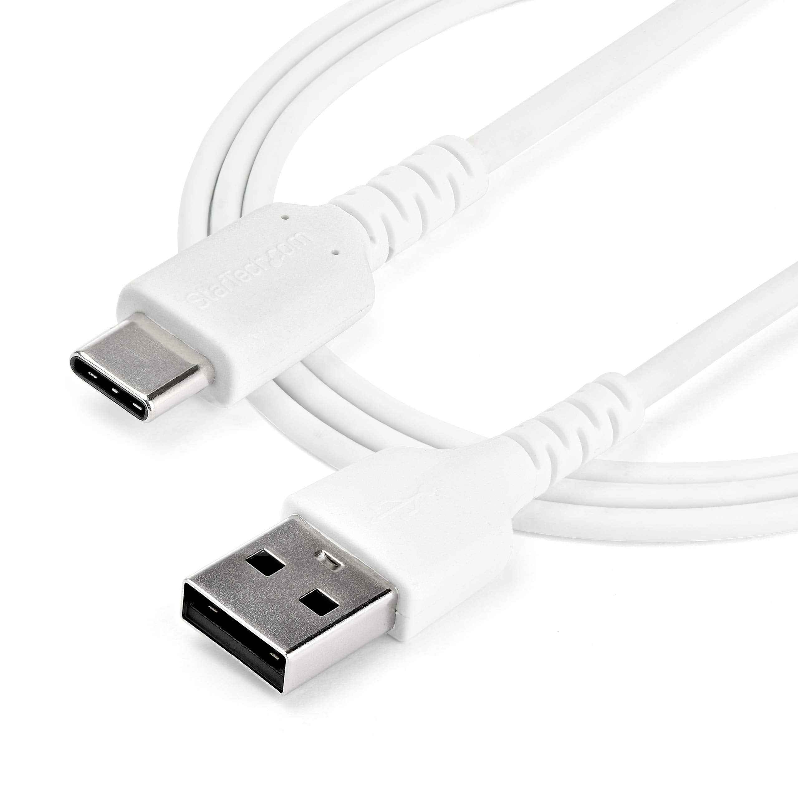 Cable White USB 2.0 to USB C Cable 1m