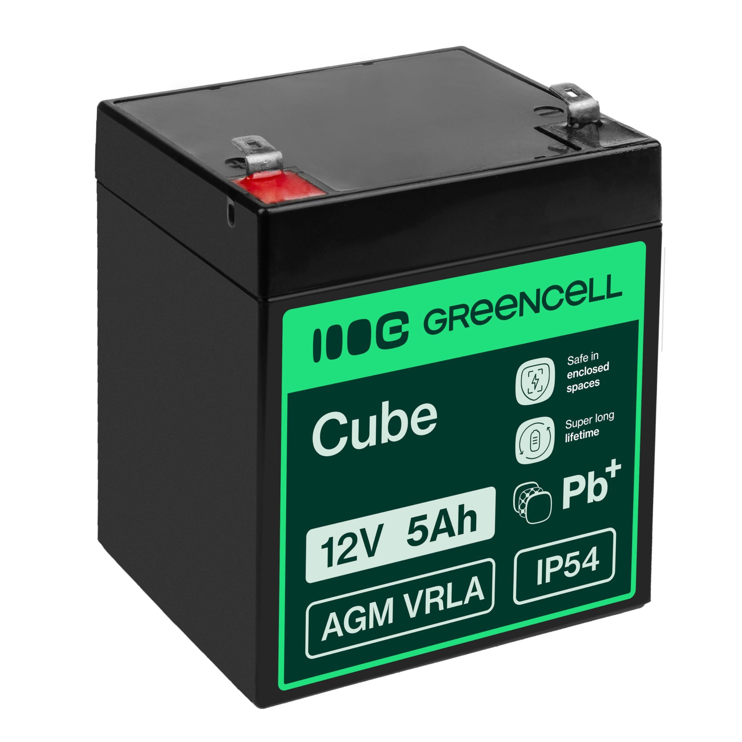 Green Cell AGM27 Batterie de l'onduleur Sealed Lead Acid (VRLA) 12 V 5 Ah
