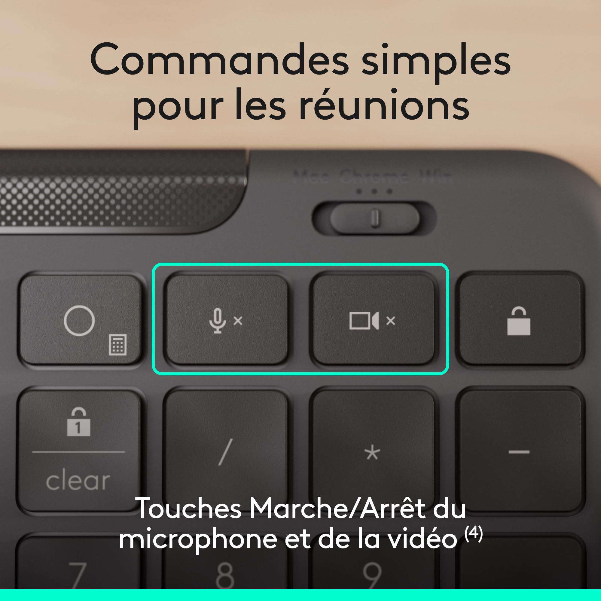 LOGITECH Wired Keyboard K620 for Business Graphite (FR)