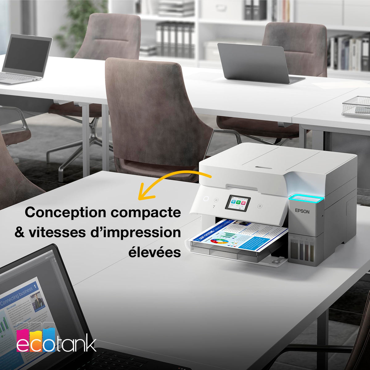 EPSON EcoTank ET-4956 Inkjet MFP A4 18ppm ISO USB WLAN Wi-Fi