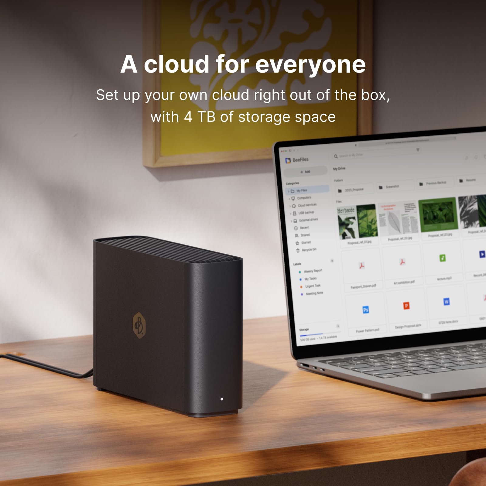 SYNOLOGY BST150-4T BeeStation data backup hub 4To