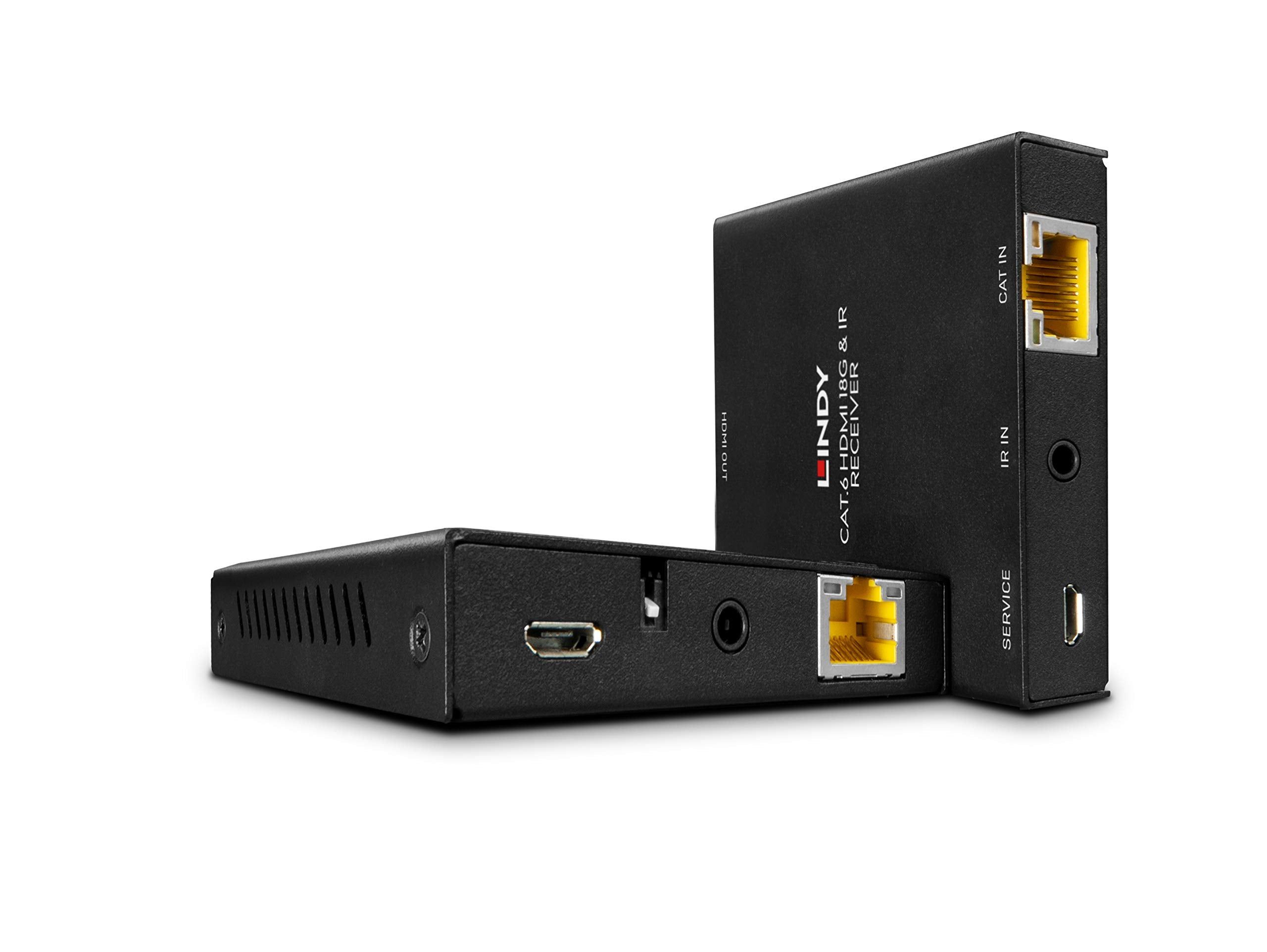 LINDY 50m Cat.6 HDMI 18G & IR Extender with PoC & Loop Out
