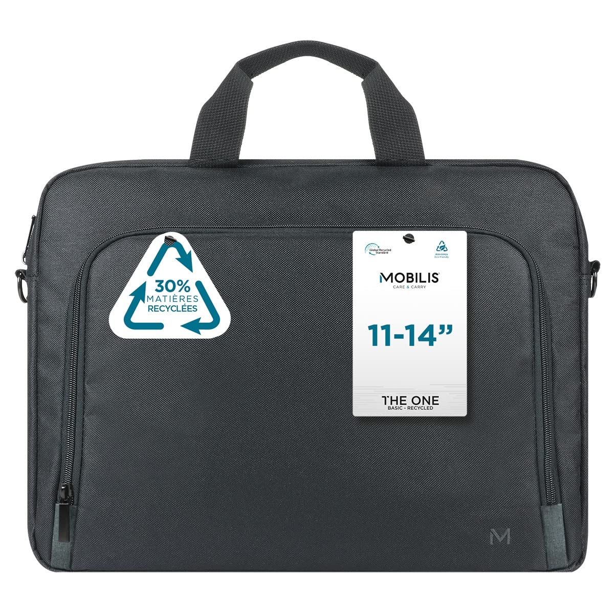 MOBILIS Sacoche d ordinateurs portables TheOne 14-16" - 30% recyclé - Noir