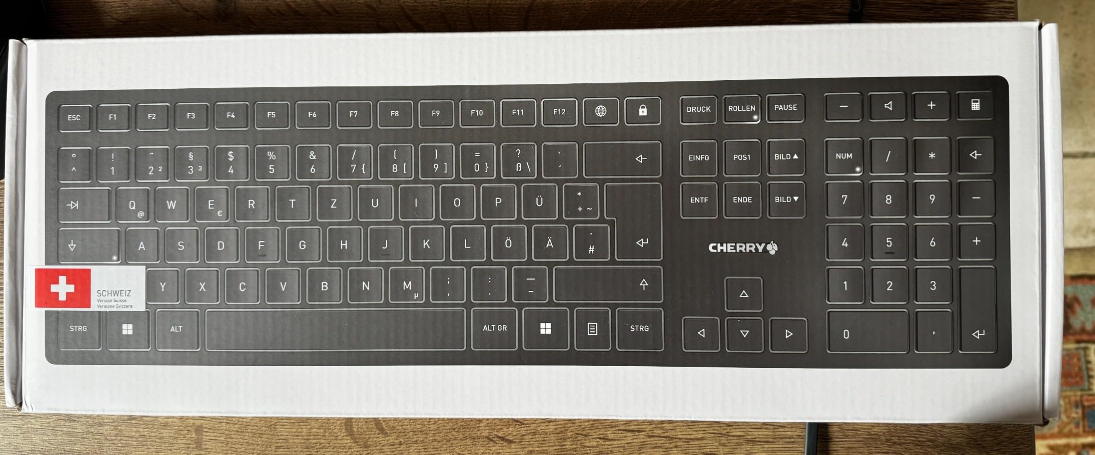CHERRY Clavier KW9100 SLIM sans fil