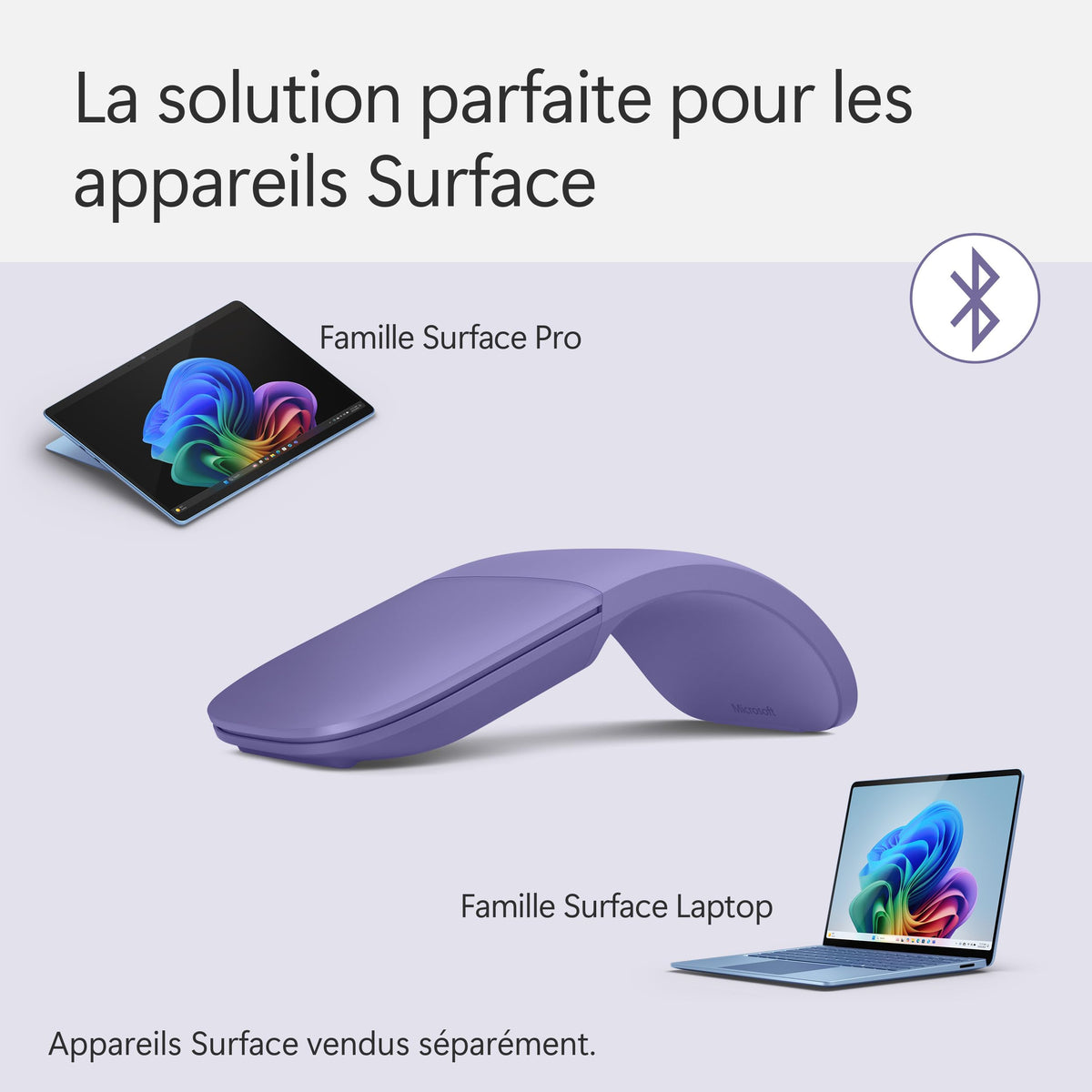 MS Srfc Arc Mouse Bluetooth Violet