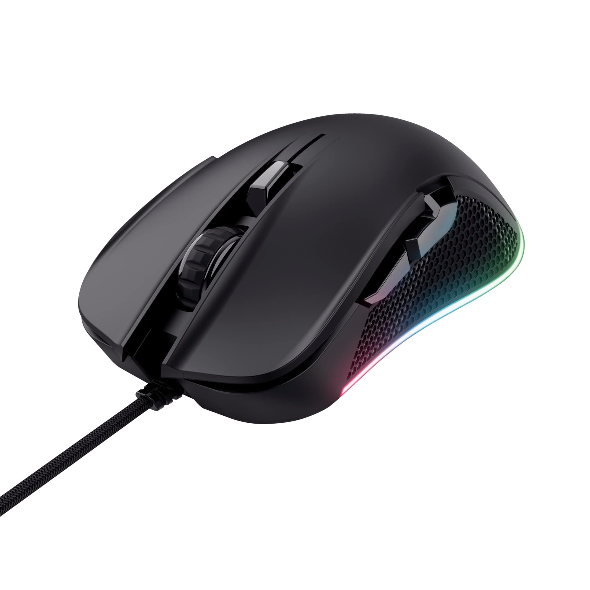 TRUST Souris gaming filaire YBAR noire