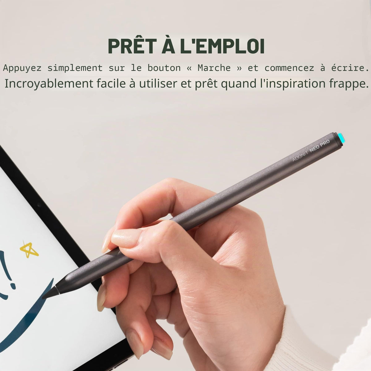 ADONIT CONNECTED STYLUS NEO PRO GREY