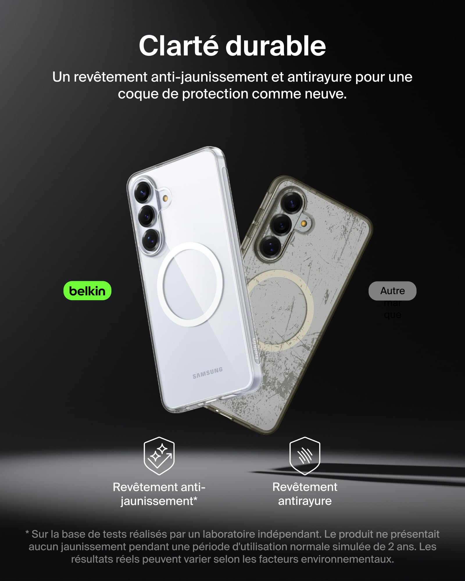 COVER/GRIP TPU/PC D2 SF CLEAR