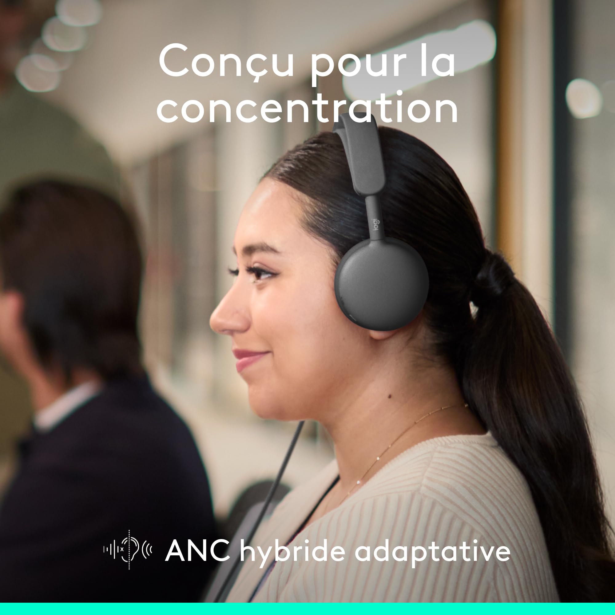 LOGITECH Zone Wireless 2 ES for B - Graphite