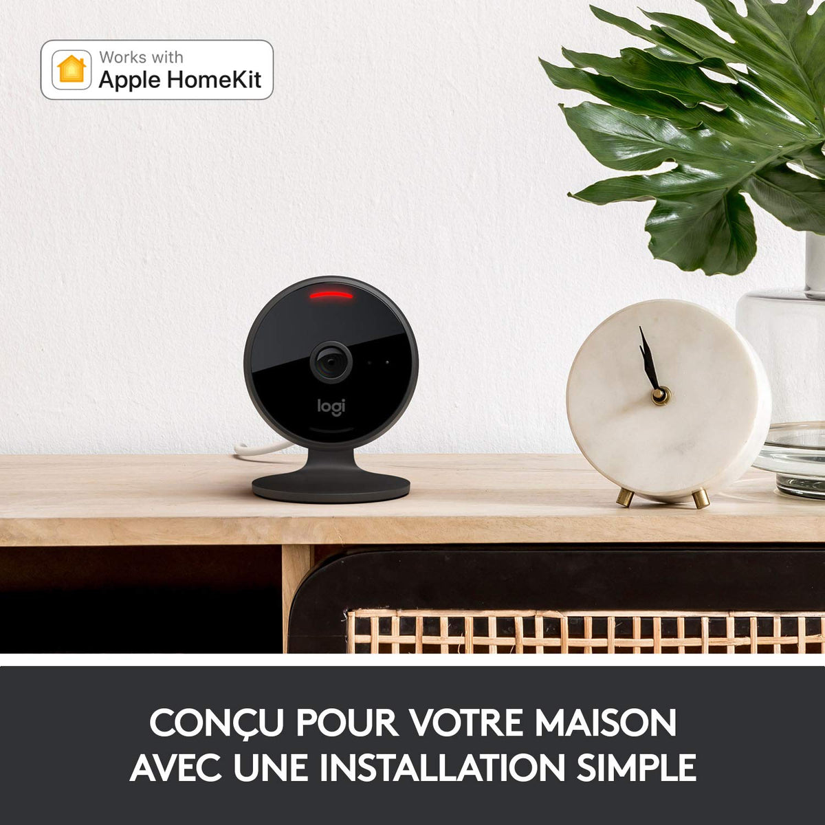 LOGITECH Circle View Network surveillance camera outdoor indoor weatherproof colour Day and Night 1920 x 1080p
