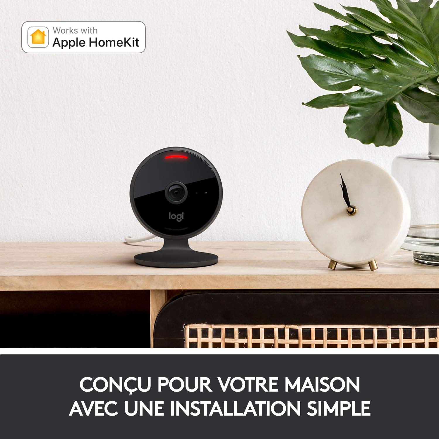 LOGITECH Circle View Network surveillance camera outdoor indoor weatherproof colour Day and Night 1920 x 1080p