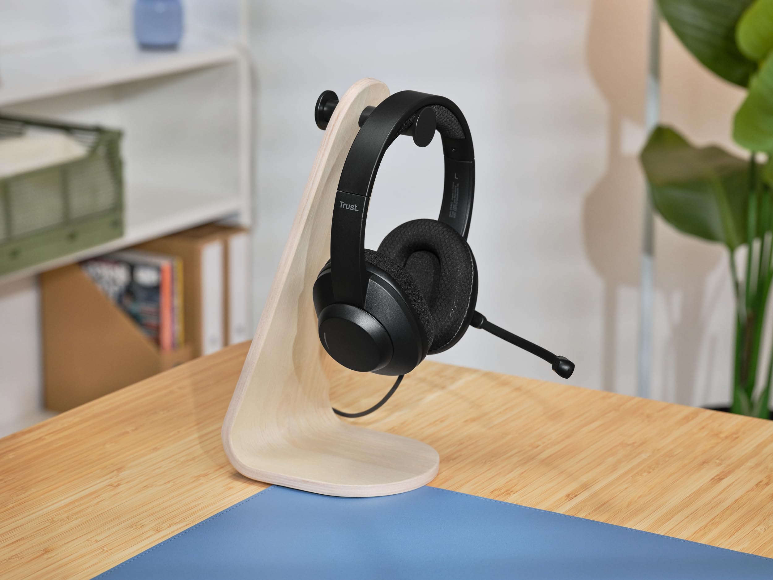 TRUST Casque-micro AYDA MAX ENC pour ordinateur USB