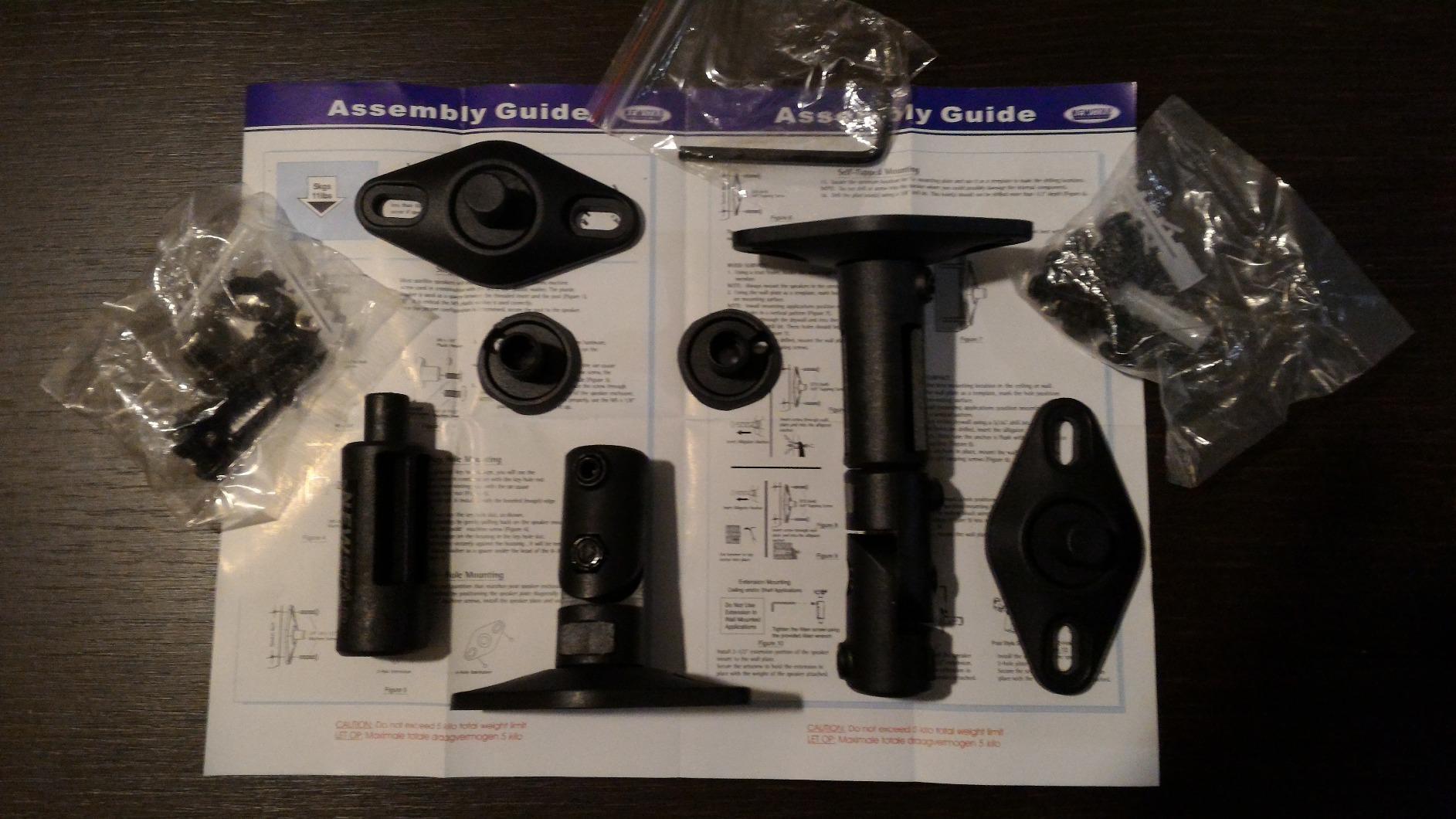 NEOMOUNTS SPEAKER-W100BLACK Support pour haut-parleur - universel - orientable