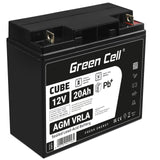 Green Cell AGM10 - Batterie - Noir