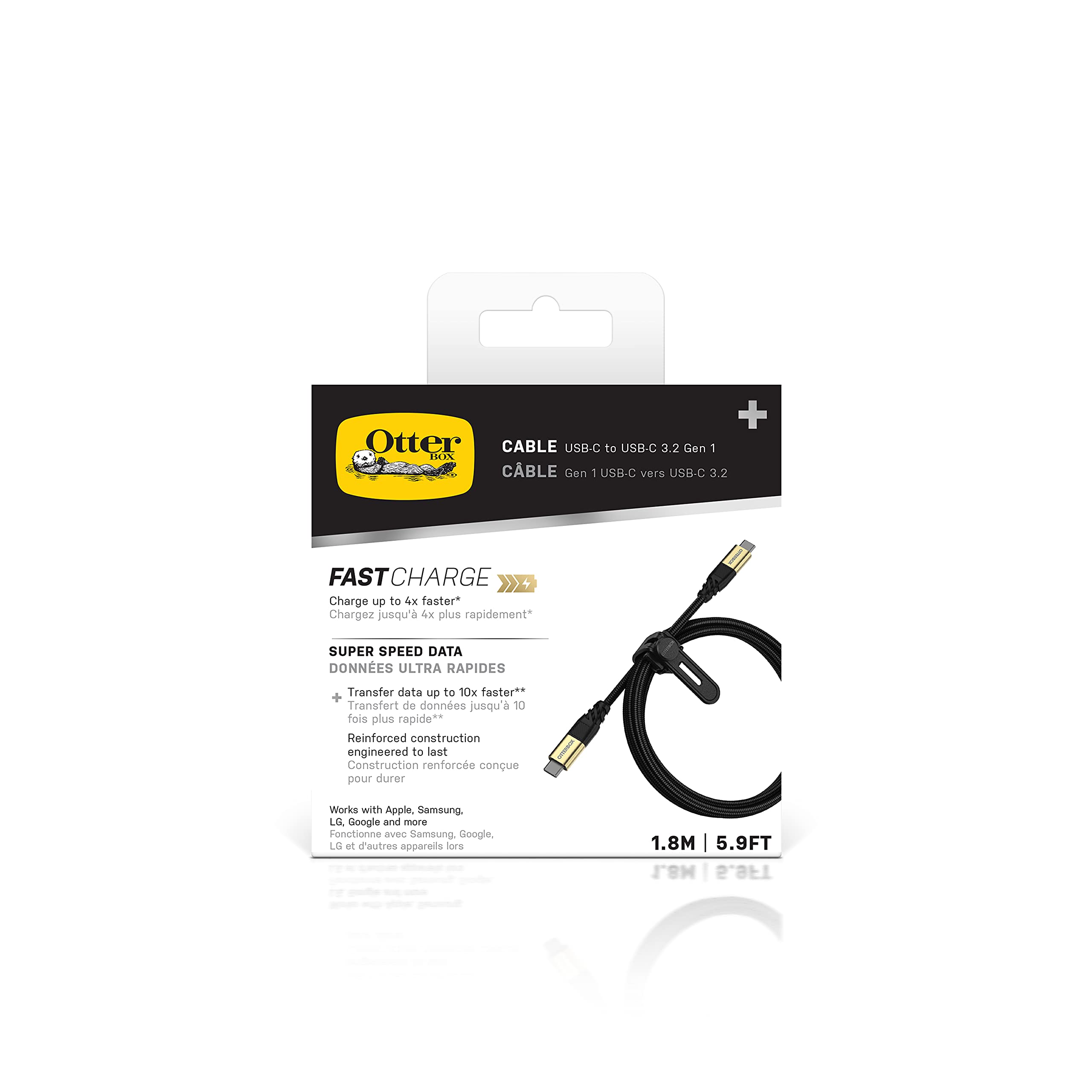 Premium Cable USB C-C 3.2 Gen1 1.8M BLK