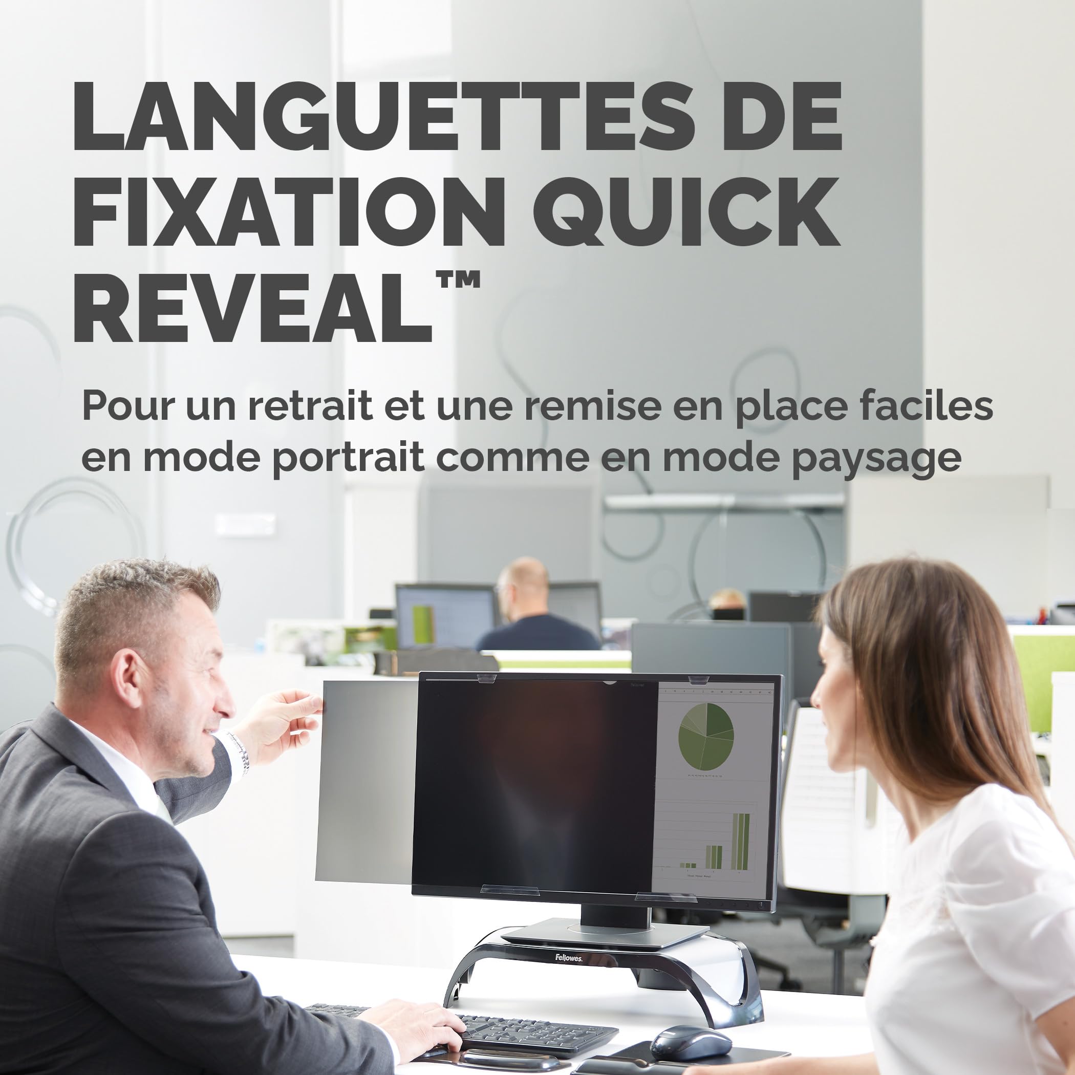 FELLOWES 23.8IN - 16.9 FILTRE PRIVASCREEN