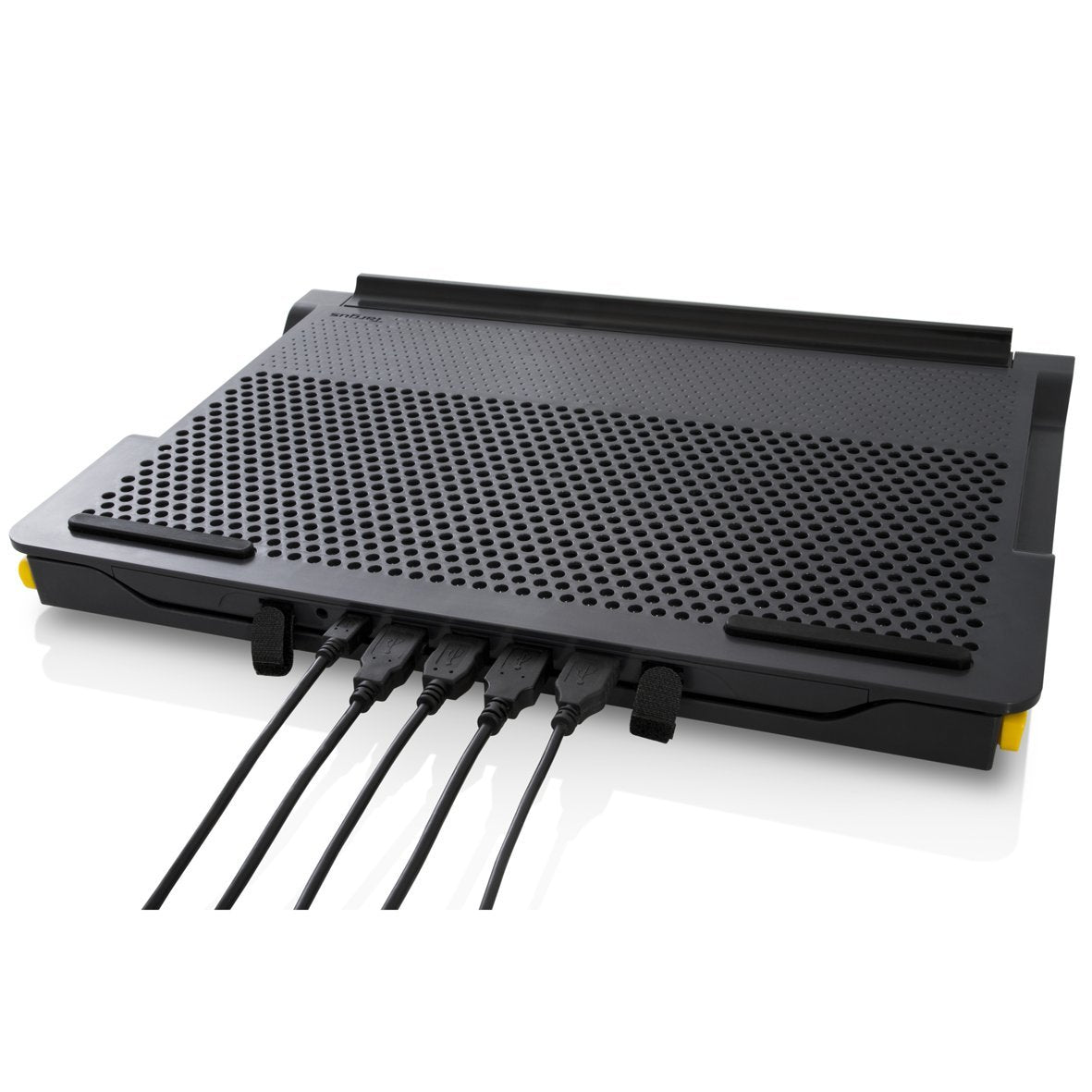 TARGUS Chill Mat - Support pour ordinateur portable - avec concentrateur USB 2.0 à 4 ports - noir, gris