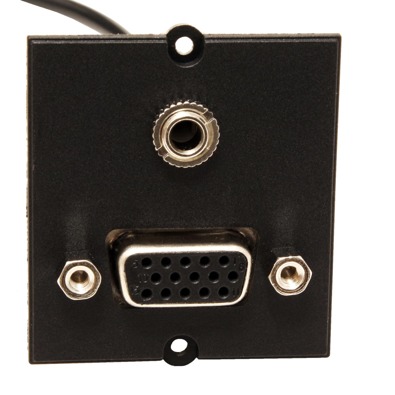 BACHMANN Plastron VGA + jack audio 3,5 mm