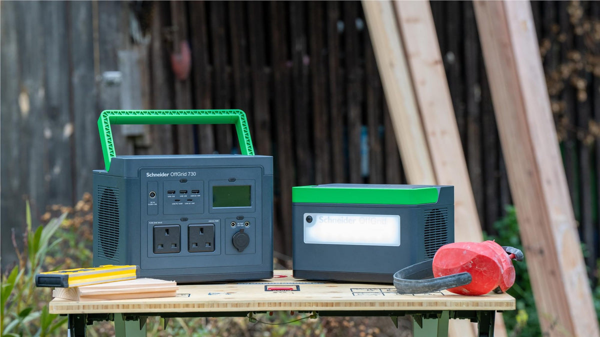 APC Schneider OffGrid Portable Power Station 330 332Wh Lithium-ion 2 Schuko Sinewave