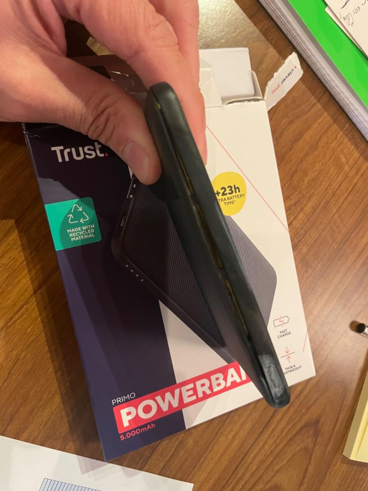 TRUST Powerbank PRIMO 20.000 mAh ECO - Black