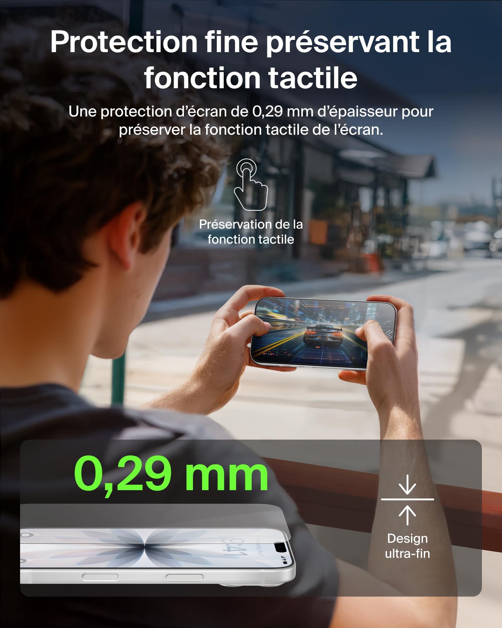 BELKIN ScreenForce Pro UltraGlass2 AM Screen Protector - iPhone 16 Pro