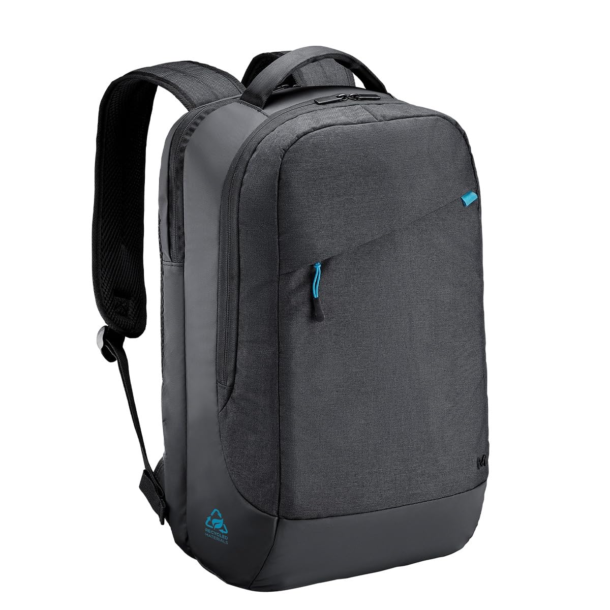 Trendy Backpack 14-17 Black 35% RECYCLED