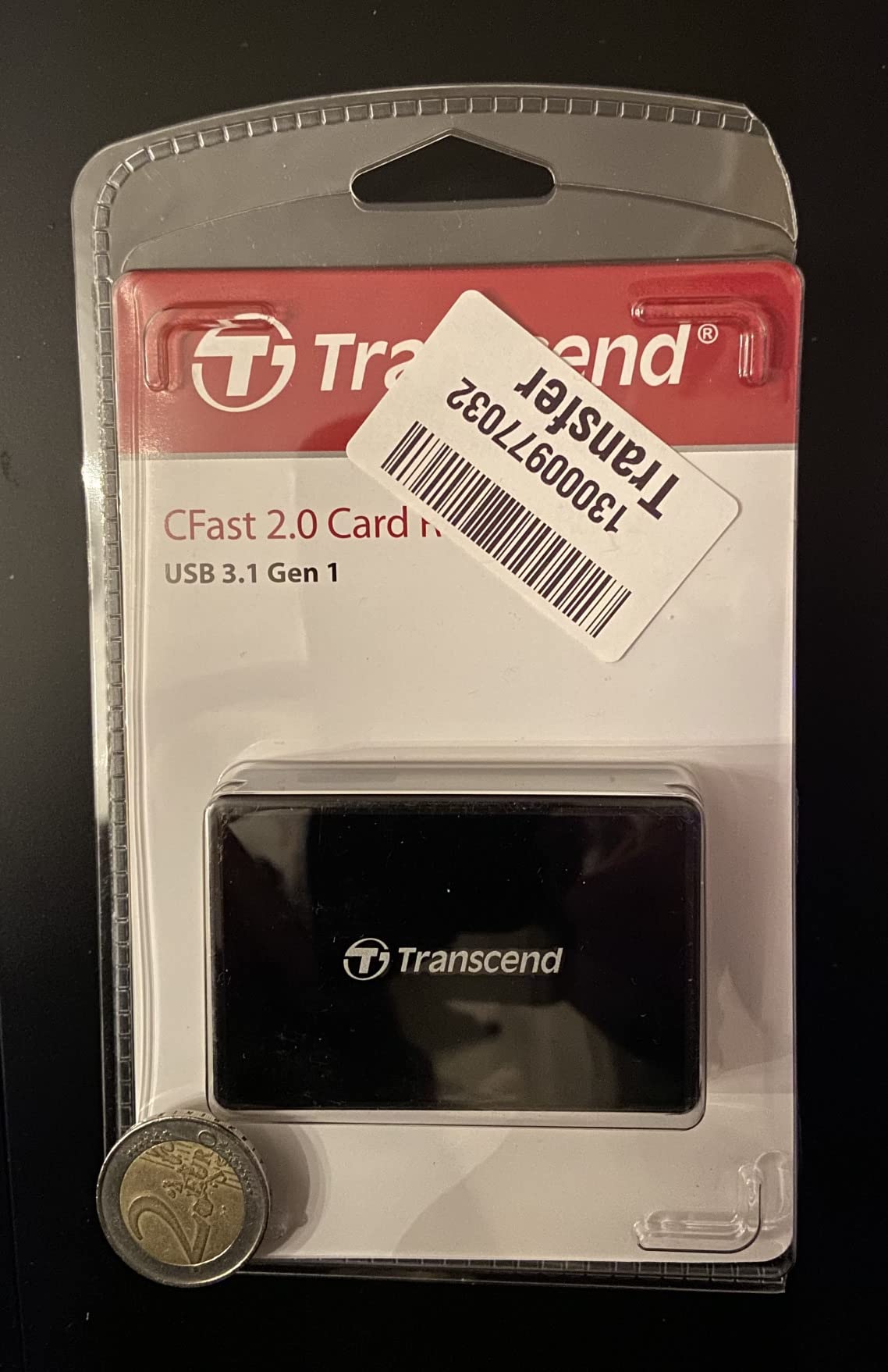 TRANSCEND RDF2 Lecteur de carte CFast Card type I CFast Card type II USB 3.0
