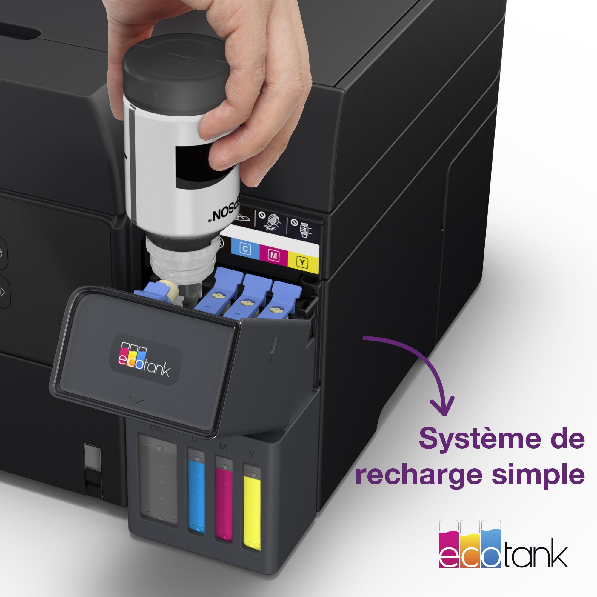 EPSON EcoTank ET-3950 Inkjet MFP A4 18ppm ISO USB WLAN Wi-Fi