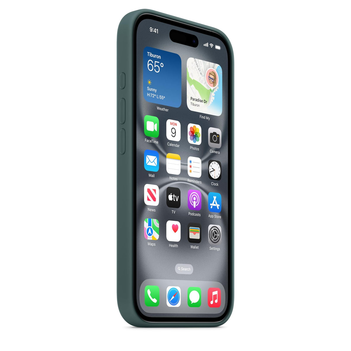 iPhone 16 Si Case Lake Green
