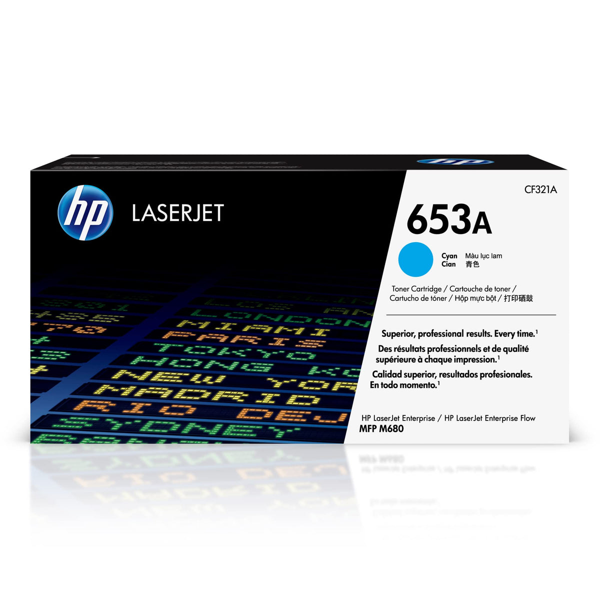 HP 653A original Toner cartridge CF321A cyan standard capacity 16.500 pages 1-pack