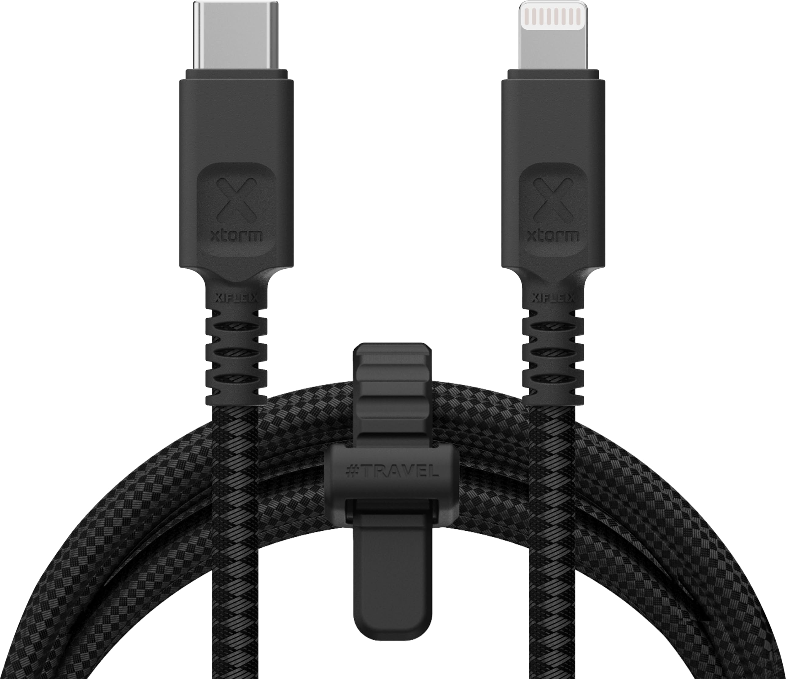 XTorm Cordon USB Type-C vers Lightning Next Gen 1,5 m, noir
