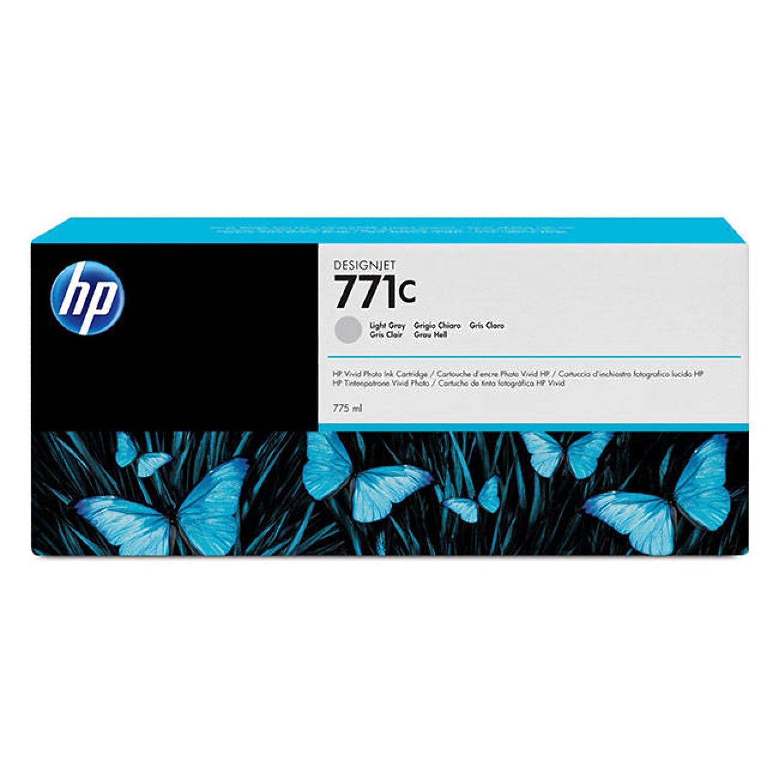 HP 771C original Ink cartridge B6Y14A light grey standard capacity 775ml 1-pack