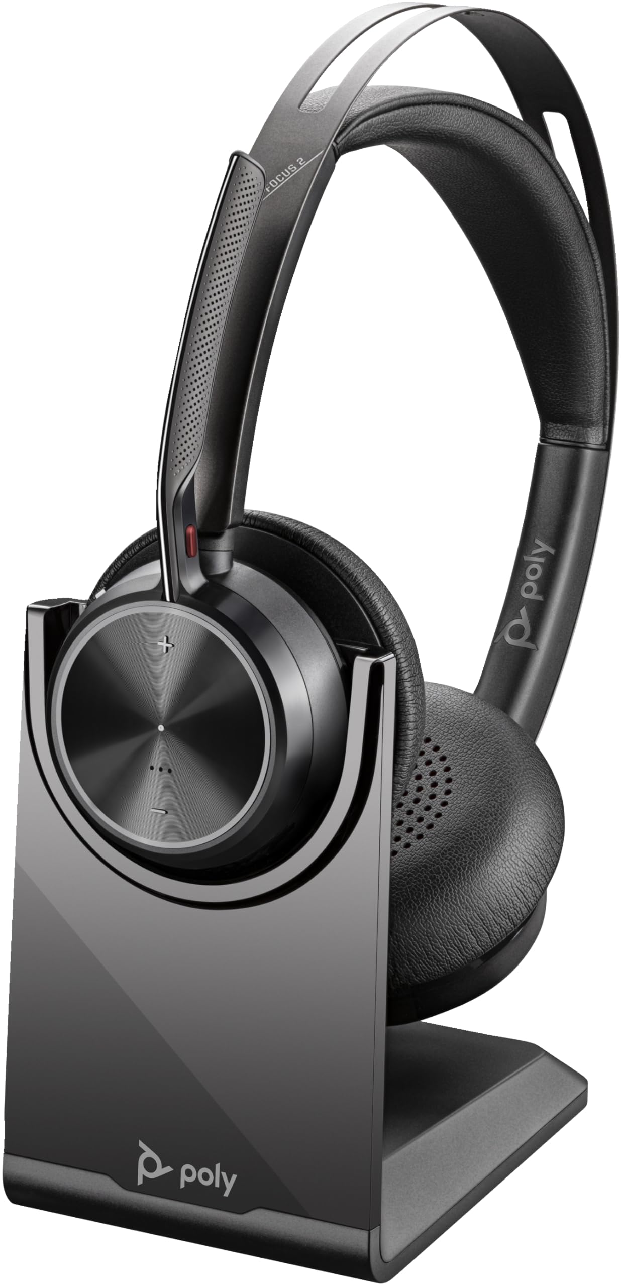HP Poly Voyager Focus 2 USB-C Bluetooth Headset +USB-C/A Adapter