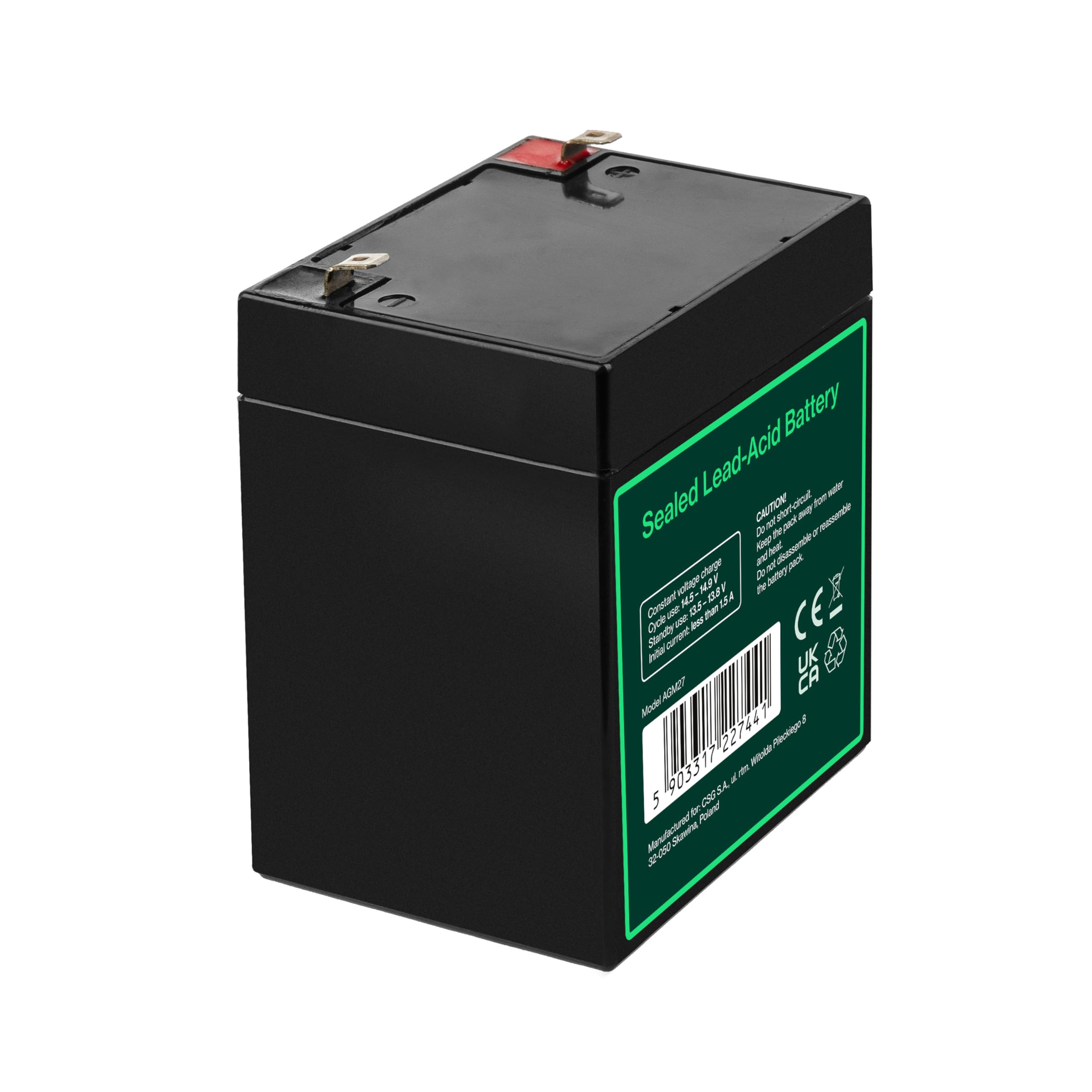 Green Cell AGM27 Batterie de l'onduleur Sealed Lead Acid (VRLA) 12 V 5 Ah