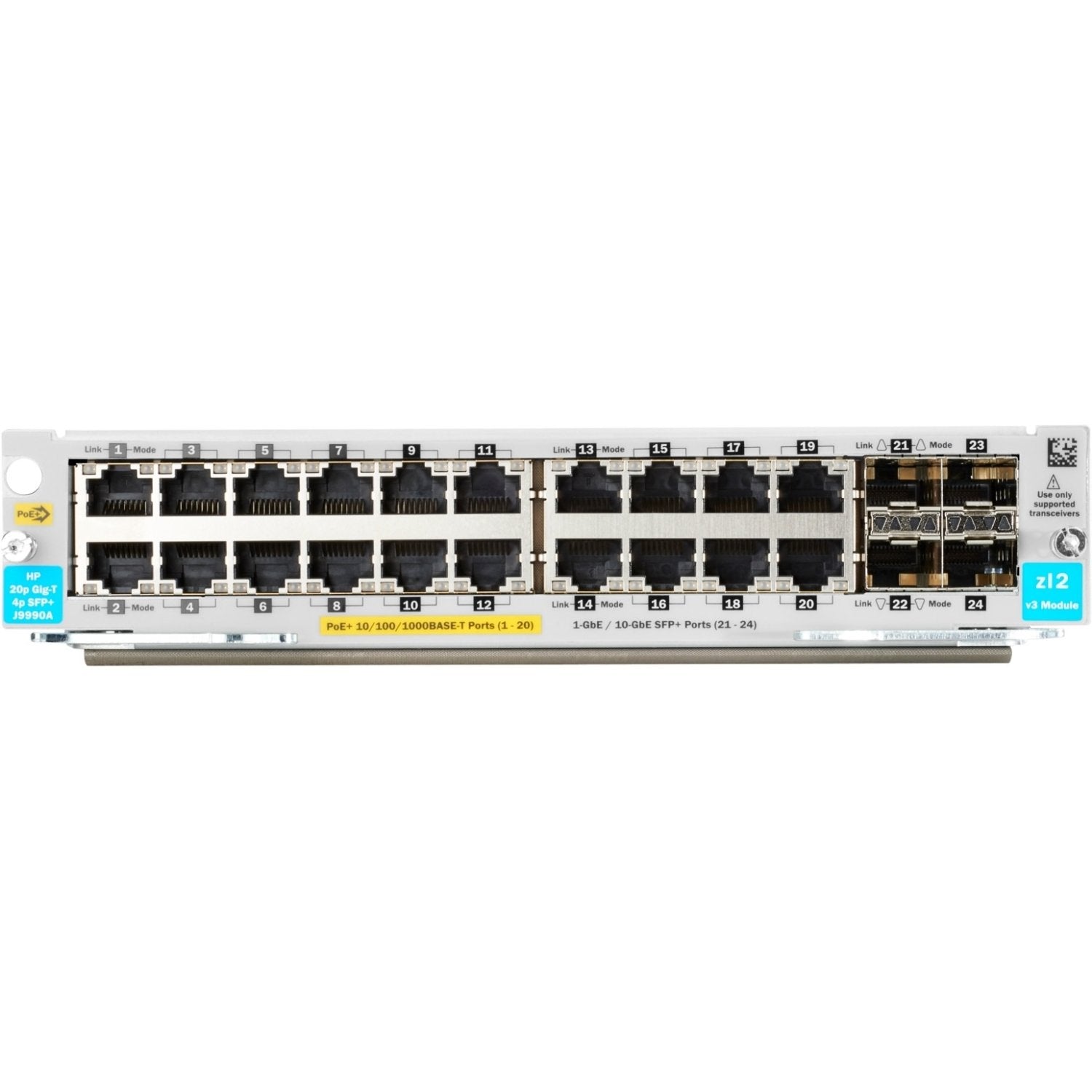 HPE 20p PoE+ / 4p SFP+ v3 zl2 Mod