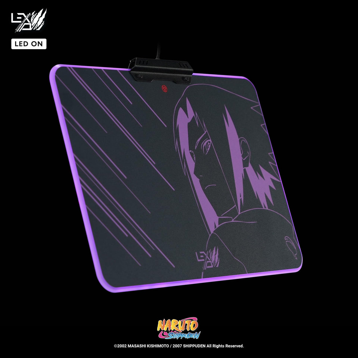 LEXIP - TAPIS DE SOURIS SASUKE DESIGN BY TSUME - NARUTO SHIPPUDEN