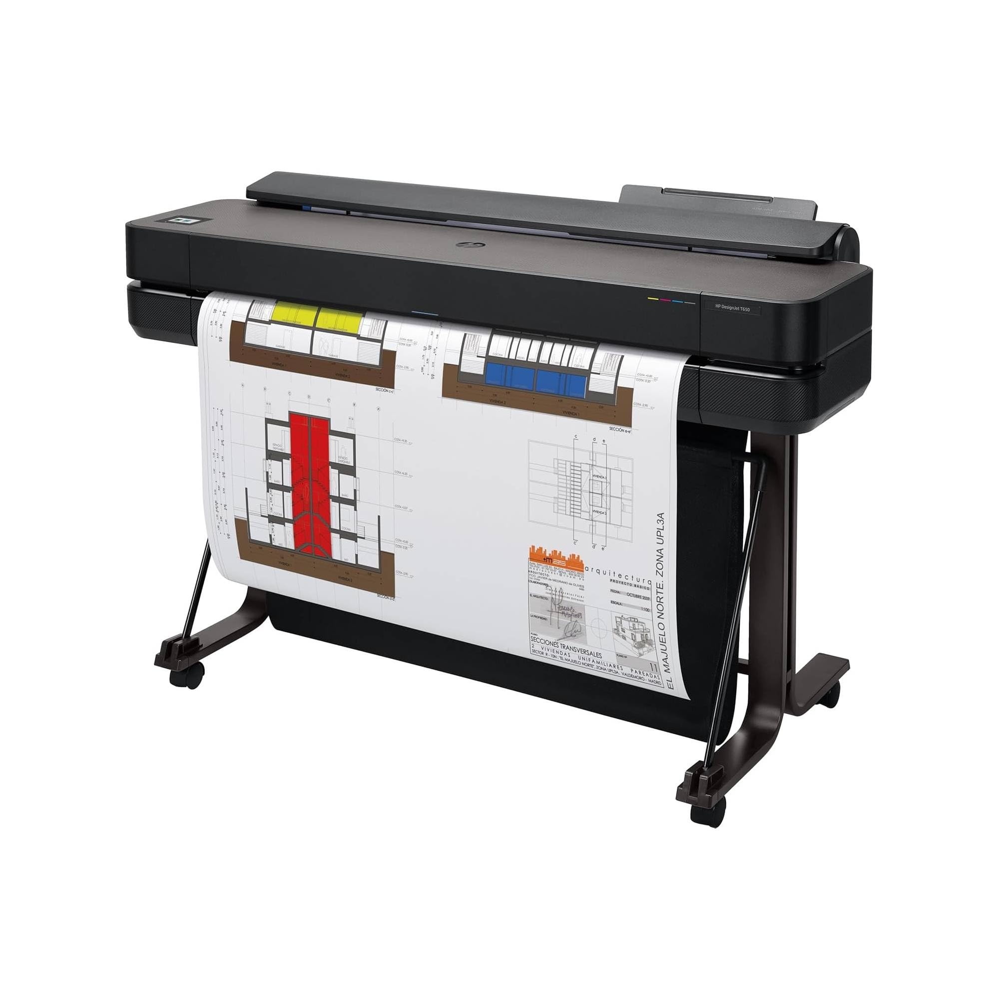 HP DesignJet T650 36p LFP 2025 Colour Ink-Jet A0 ANSI D Roll 91.4cmx45.7 m 2400x1200dpi 0.45 min/page USB LAN Wi-Fi