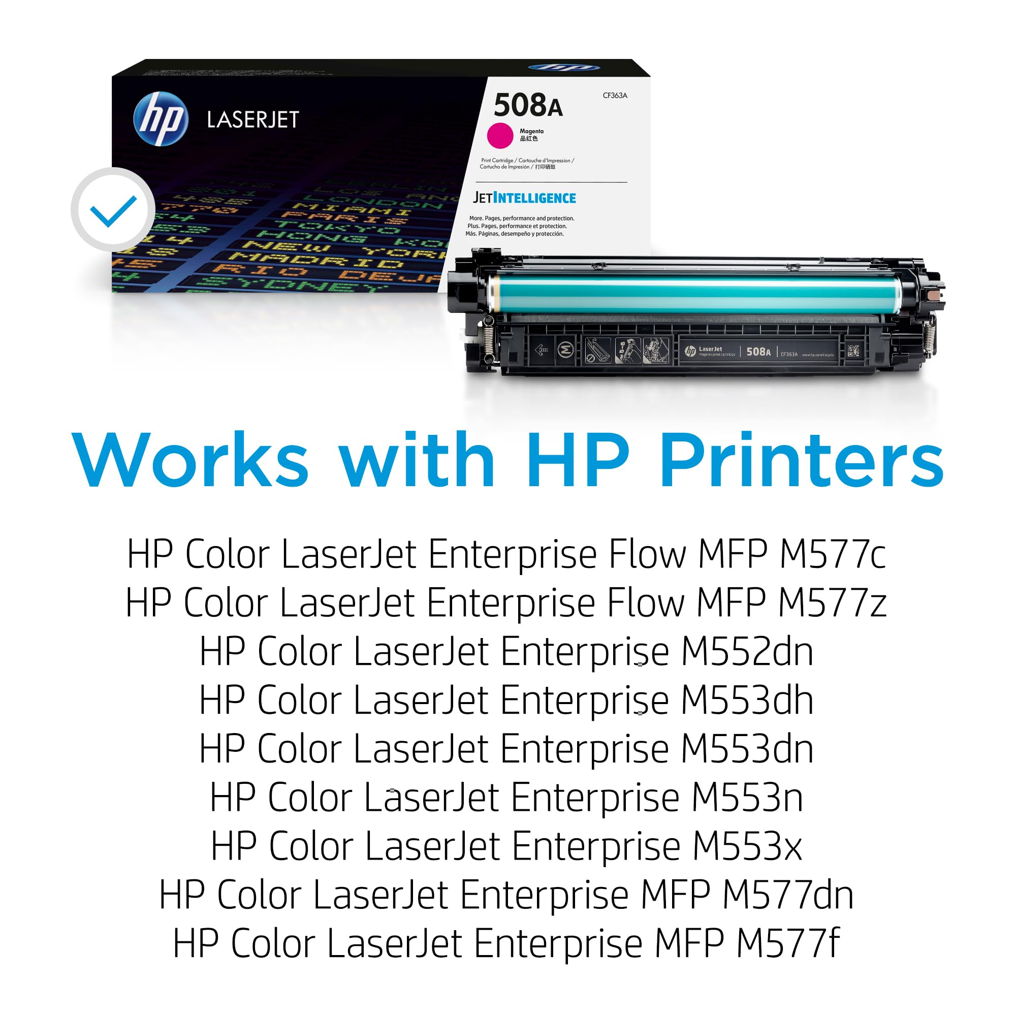 HP 508A original Toner cartridge CF363A magenta 5.000 pages standard capacity