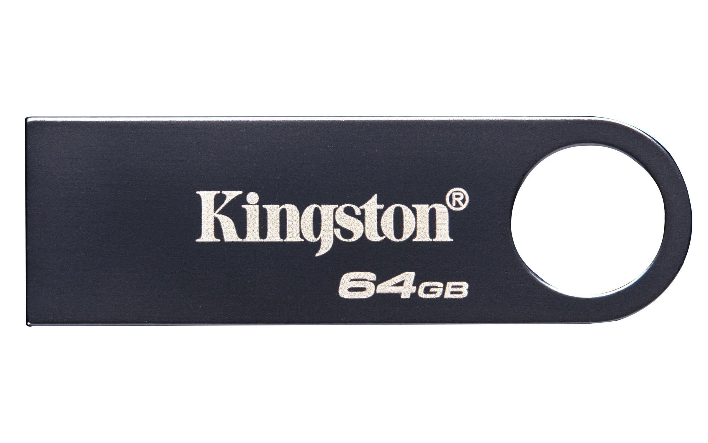 KINGSTON 64Go DataTraveler SE9 G3 USB 3.2 Gen 1 speeds 220Mo/s read 100Mo/s write Dark Nickel