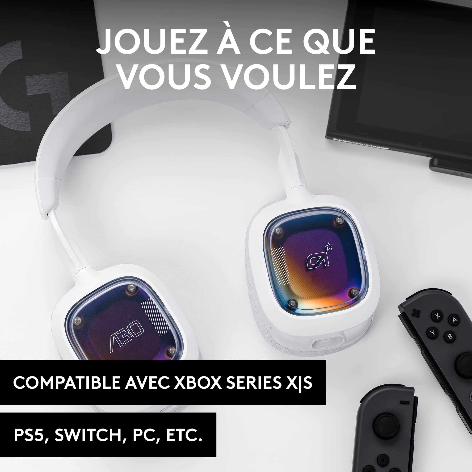 ASTRO Gaming A30 Casque Sans fil Arceau Bluetooth Blanc