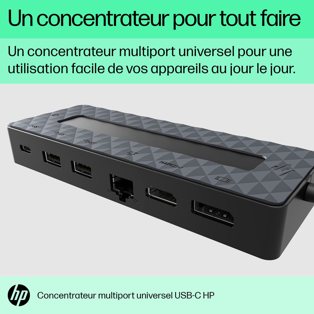 Multiport Hub HP Univ USB-C