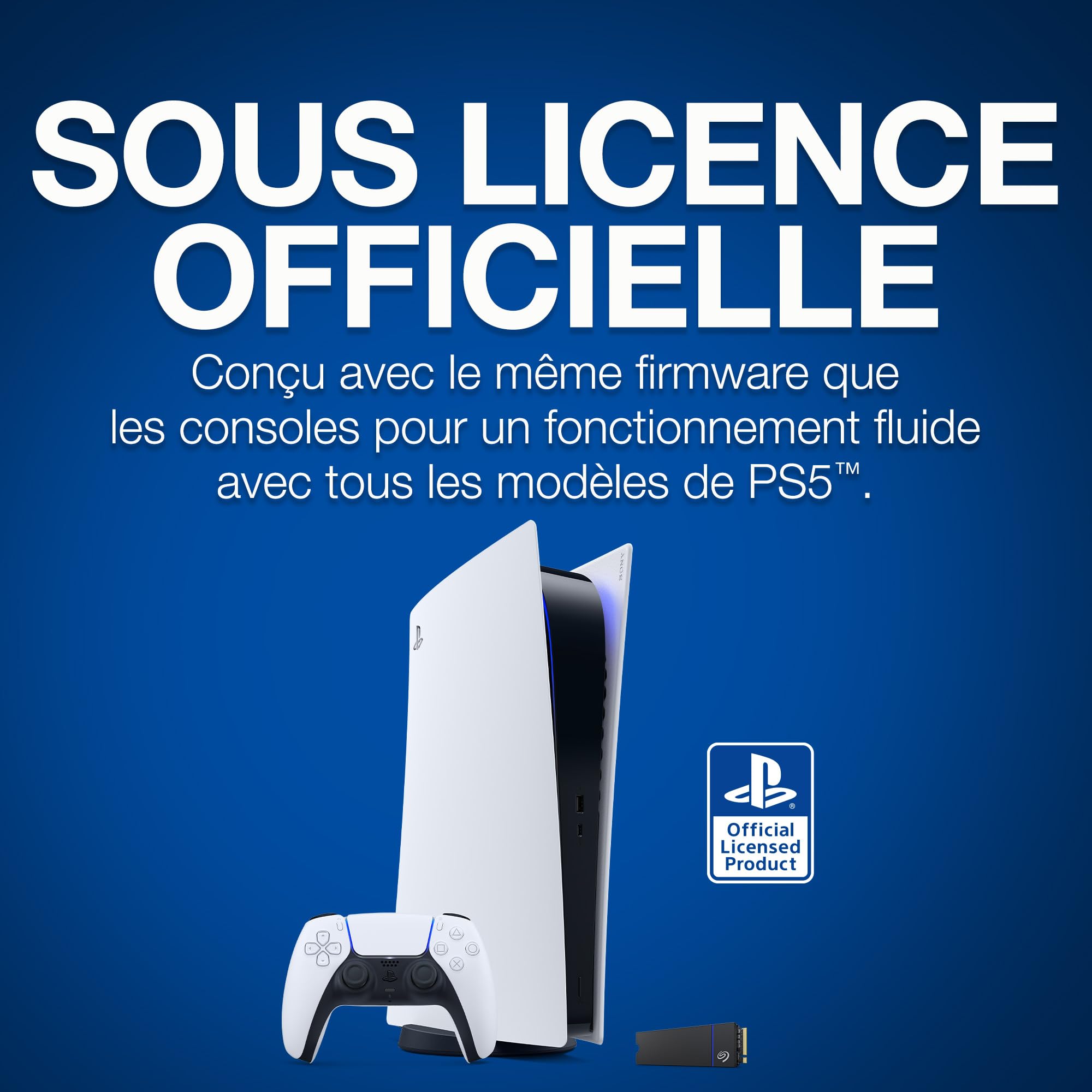 SEAGATE Game Drive for PS5 2To NVMe M.2 SSD EMEA