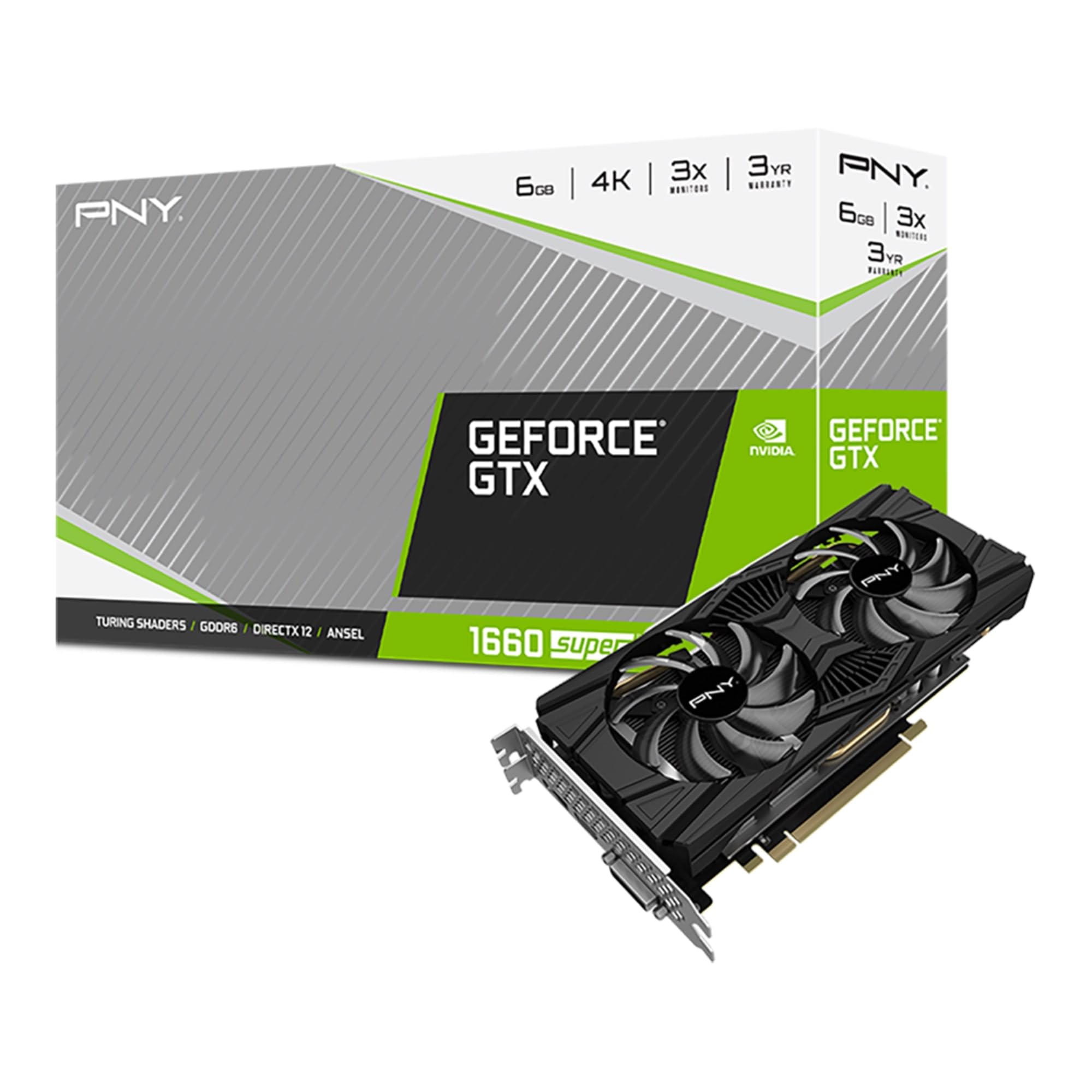 CARTE GRAPHPNY GEFORCE® GTX 1650 4GB Dual Fan