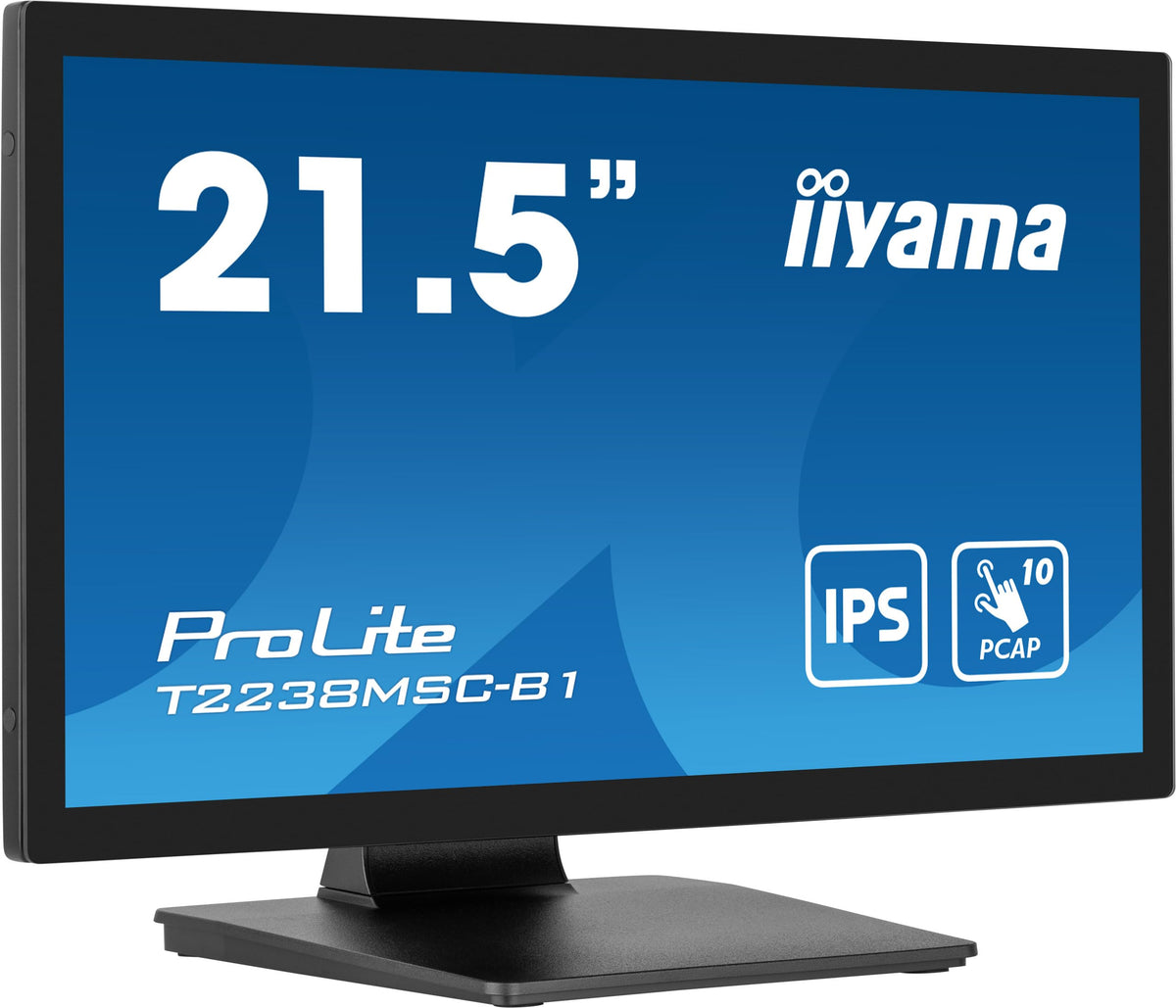 21.5" Bonded PCAP Bezel Free 10P Touch w