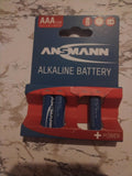 ANSMANN Piles alcalines 5015553 LR03 / AAA blister de 4