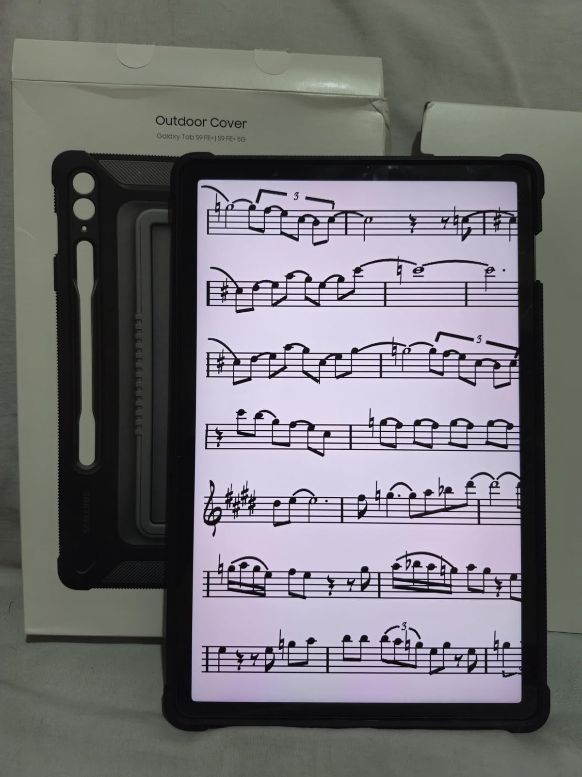 SAMSUNG Outdoor Cover for Galaxy Tab S9 FE+ Titan