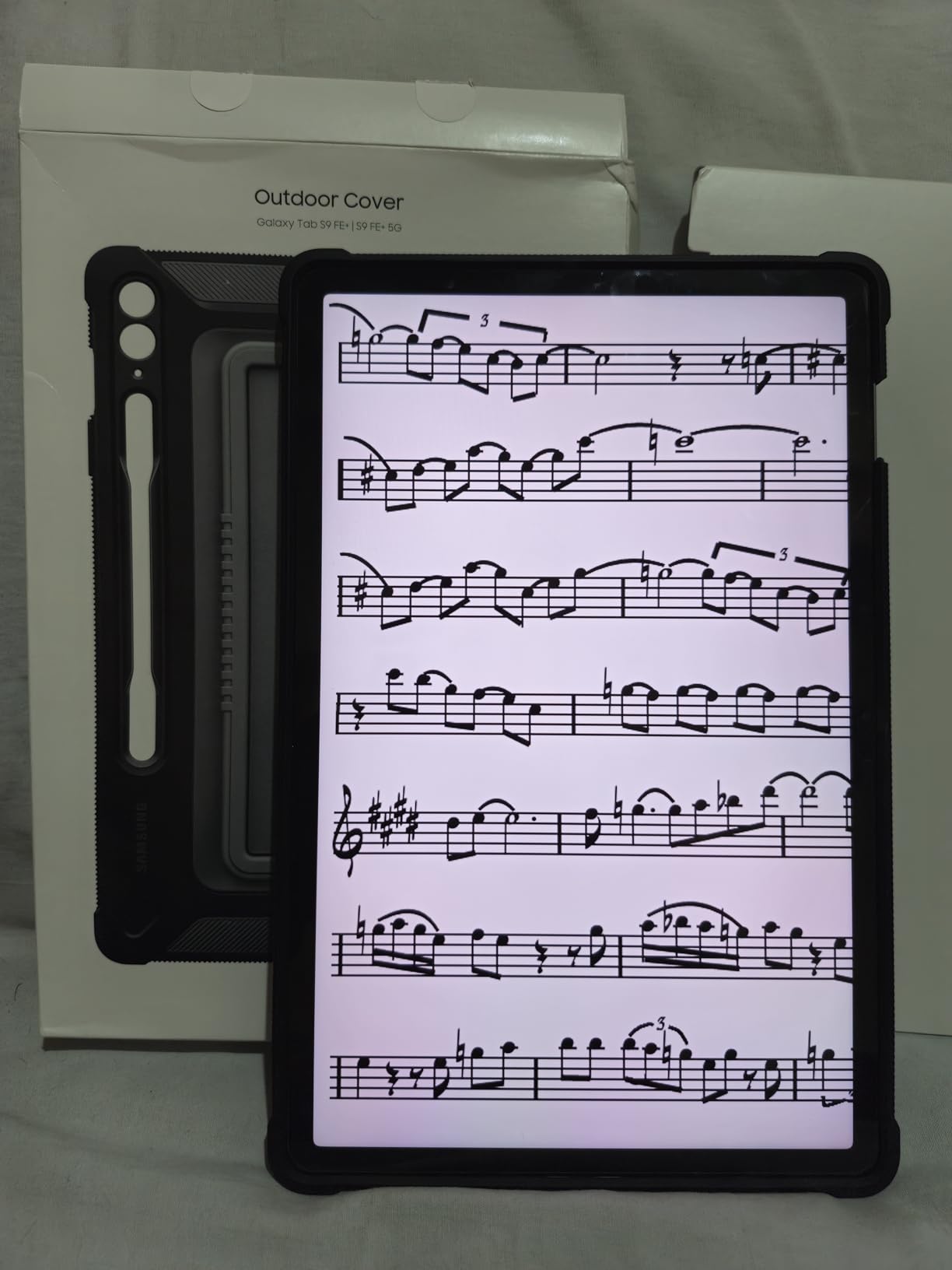 SAMSUNG Outdoor Cover for Galaxy Tab S9 FE+ Titan