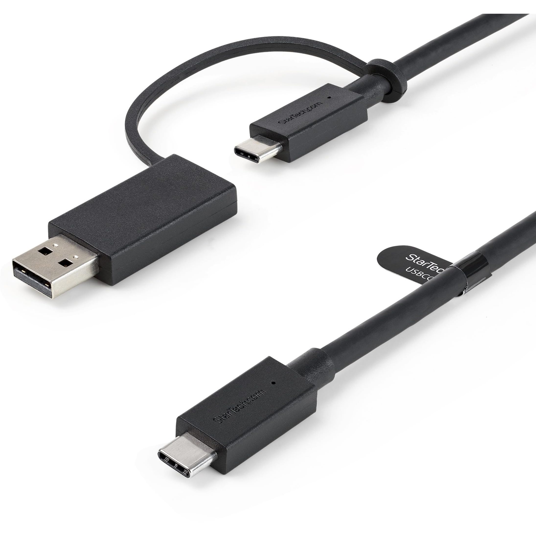 3ft Hybrid USB-C Cable w/USB-A Adapter