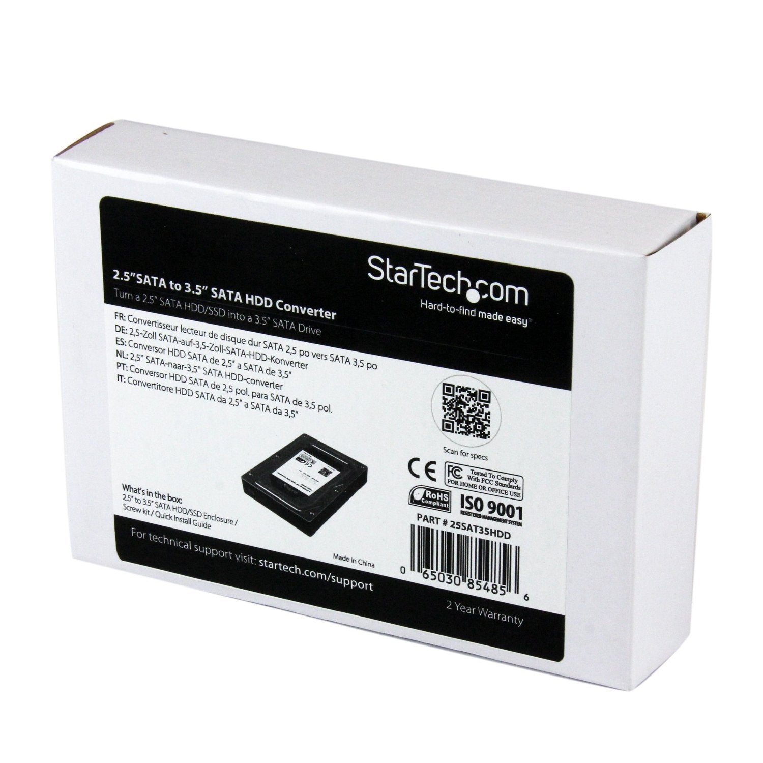 2.5 to 3.5 SATA HDD Adapter Enclosure